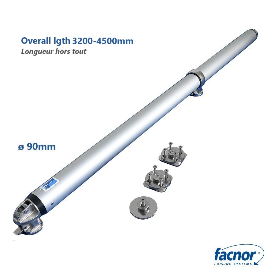 SPARCRAFT Ø90mm bowsprit with extra length (3200-4500mm) for asymmetric Spinnaker/Code sail