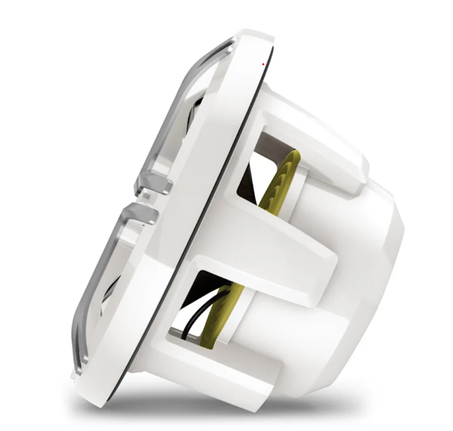 Fusion Apollo™ 10" LED Marine zemfrekvenču skaļrunis ar pelēku sportiska stila aizsargrežģi