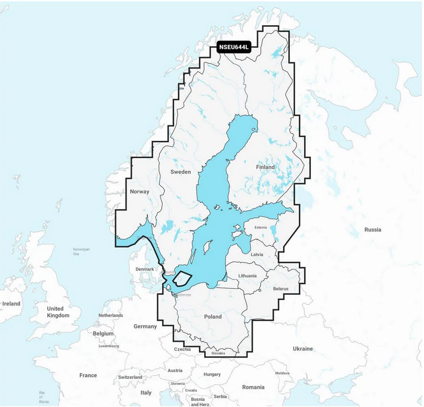 Garmin - Marine Charts -  Baltic Sea