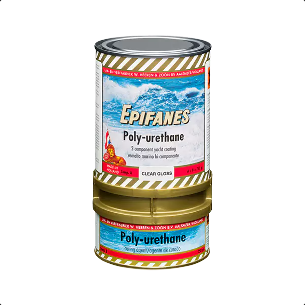 Epifanes Polyurethane clear gloss finish