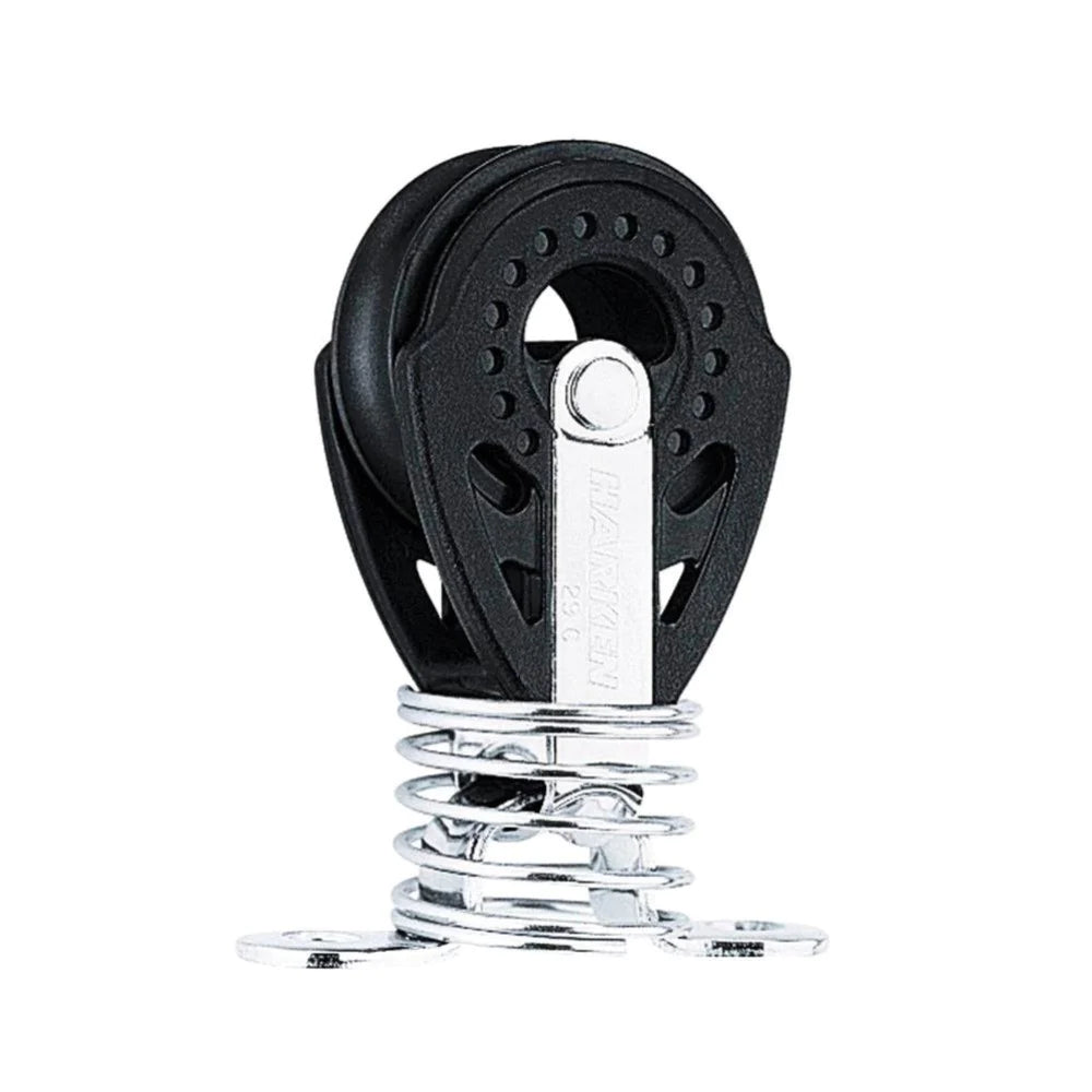 Harken 349 29 mm viens oglekļa bloks ar atsperi un acs siksnu
