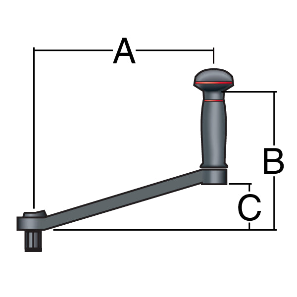 Carbo OneTouch Lock-In Winch Handle