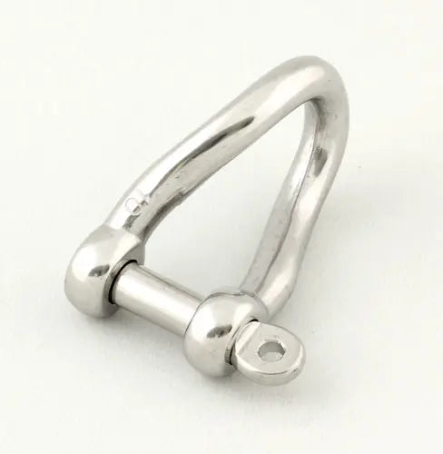 Twisted shackle, 10x50mm
