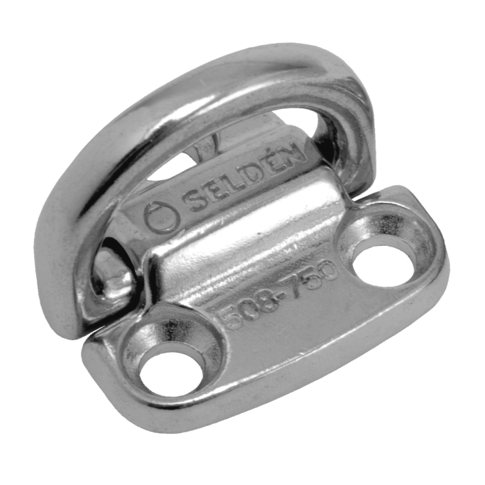 PAD EYE, FOLDING, Ø8/54X54 ST