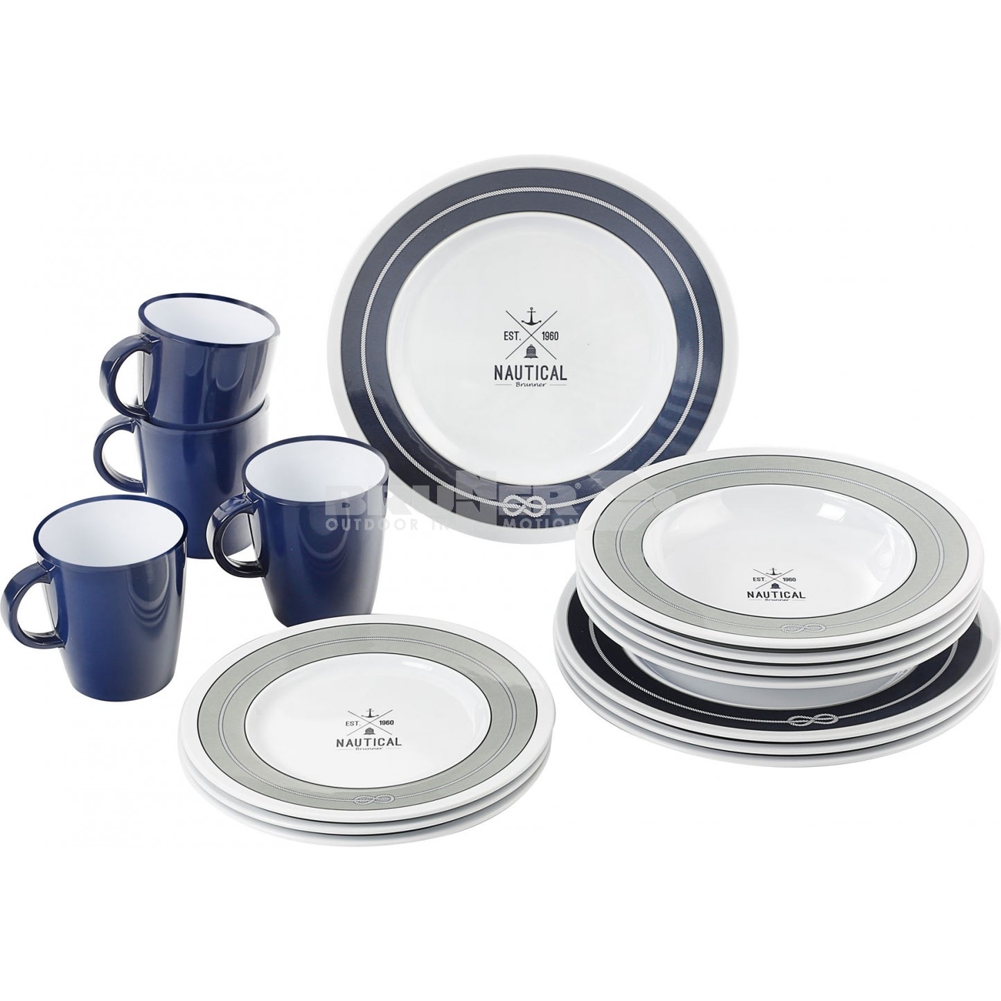 Dinner Service Nautical (16pcs)