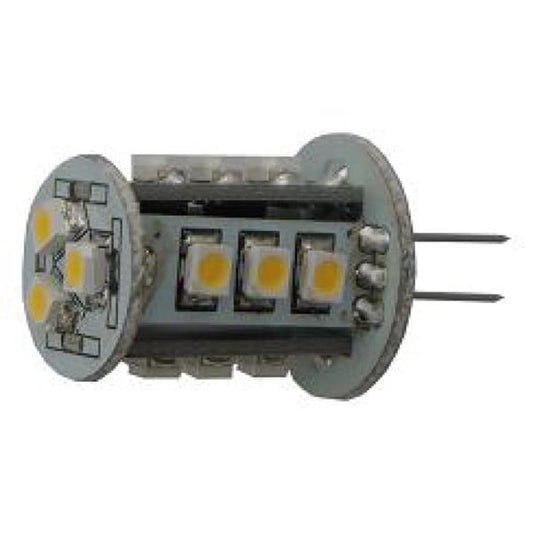 LED replacement lamp GZ4, 15 diodes