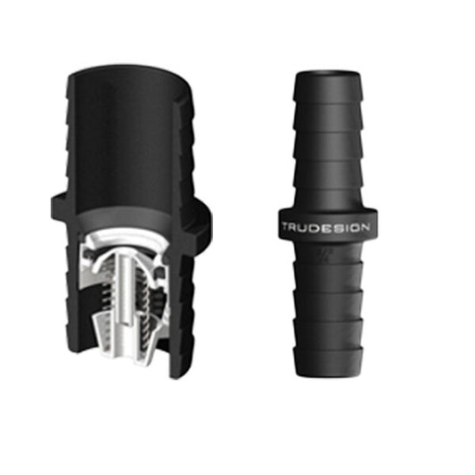 Trudesign, savienotāja gabals ar pretvārstu, 19 mm