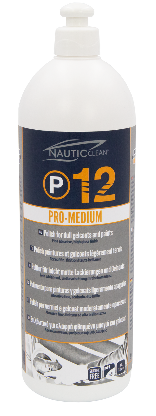 12 Polish Pro Medium, 500ml