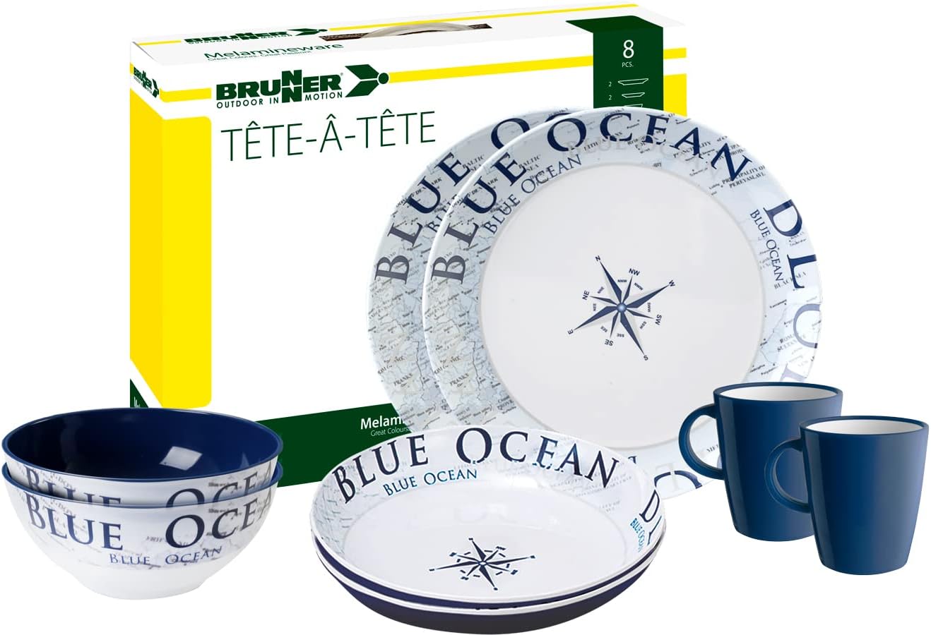 TÊTE-Â-TÊTE BLUE OCEAN, 8PC SET
