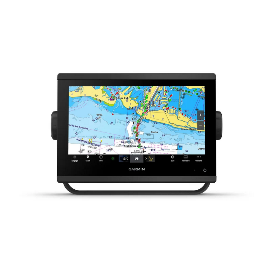 GPSMAP® 923xsv, 9", with SideVü, ClearVü, Traditional CHIRP Sonar and Worldwide Basemap