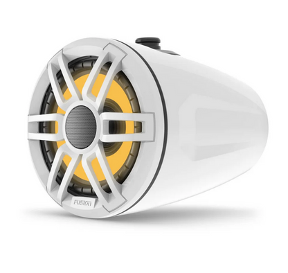 Fusion® XS sērijas 6,5" RGB LED ūdensdrošās motorlaivas konusveida skandas, baltas