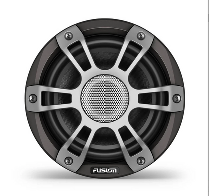 Fusion® Signature Series 3i 6.5" CRGBW Marine Wake Tower Speakers, Black