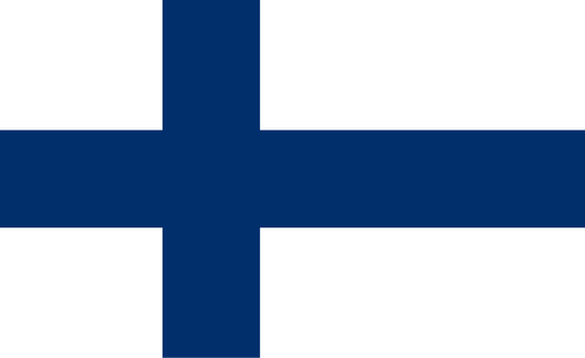 Guest flag FI, 30x19cm