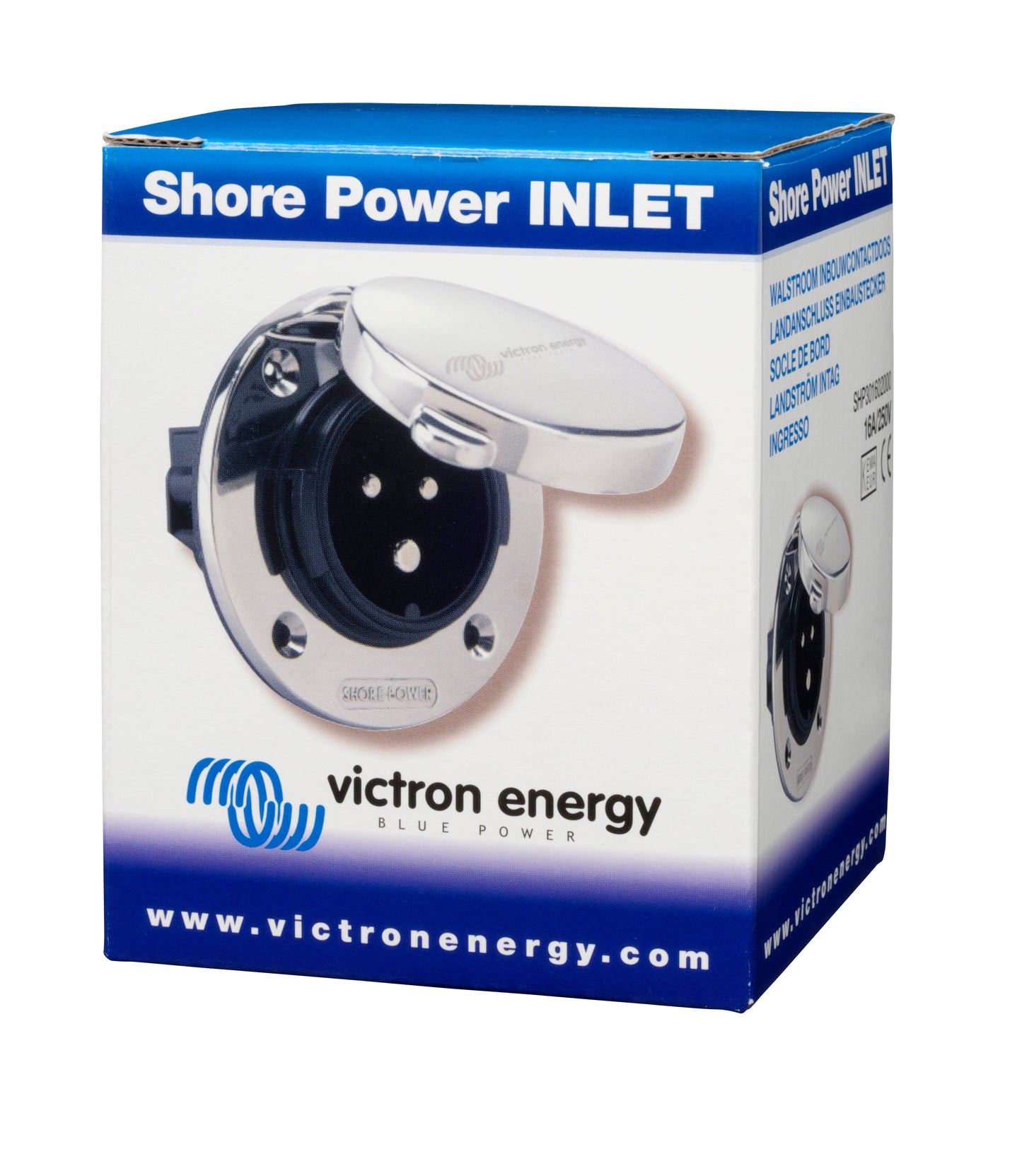 Shore Power Inlet, stainless steel