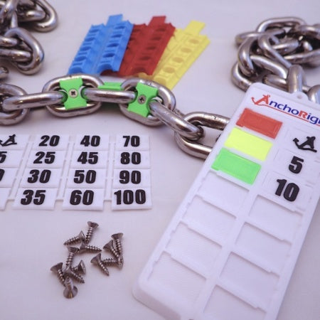 Anchor Chain Marking Set, 8 colours