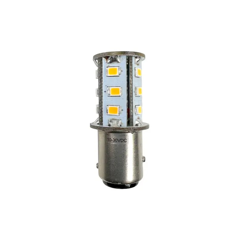 LED spuldze, BAY15D silti balta krāsa