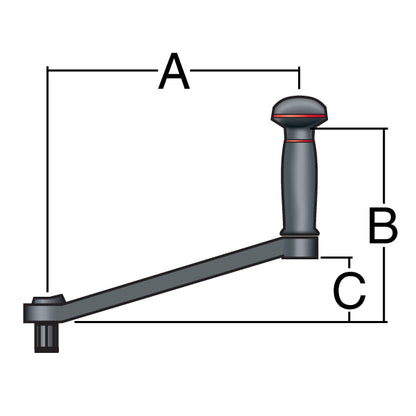 Carbo OneTouch Lock-In Winch Handle