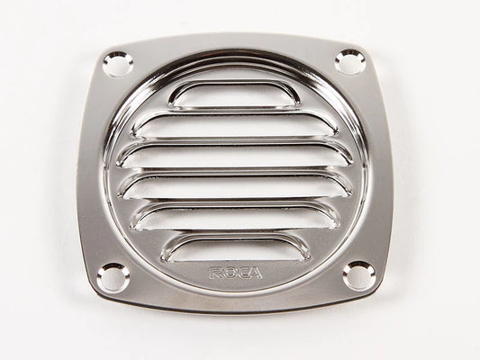 Ventilation grid ROCA, stainless steel 82x82mm