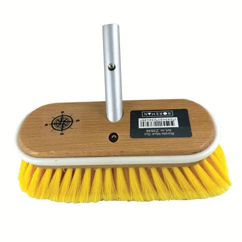 Deck brush, yellow
