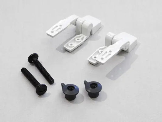 Jabsco toilet bowl cover hinges