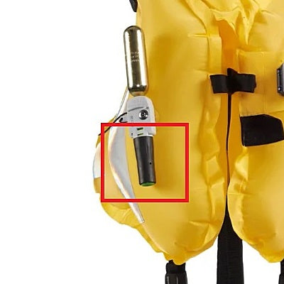 Drošības vestes aktivizācijas kasetne UML 2520