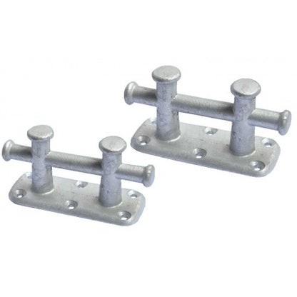 Double cross bollard