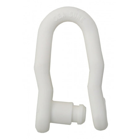 Shackle for slides - "Snap-on" type