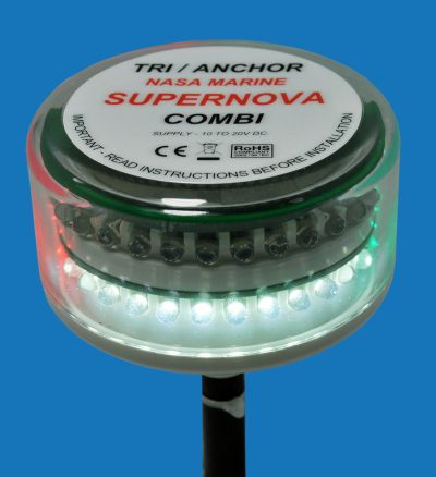 Supernova Combi Tri un Anchor LED mastgaisma